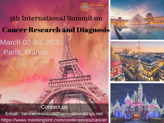 5th International Summit on Cancer Research and Diagnosis