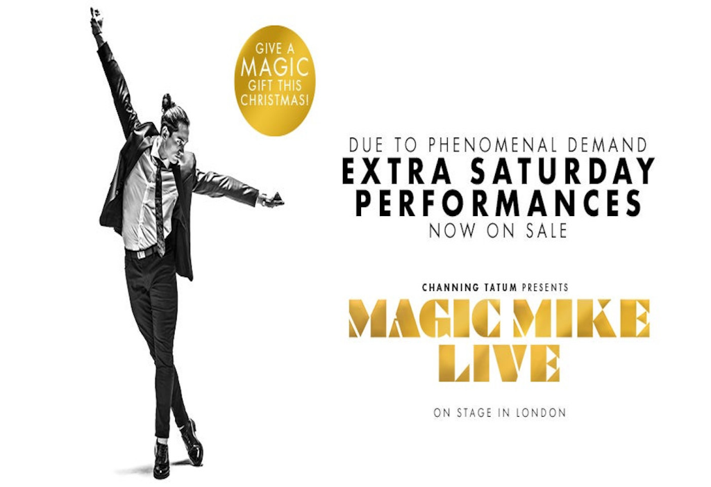 Magic Mike Live - Thursday 23rd January - 7:30pm