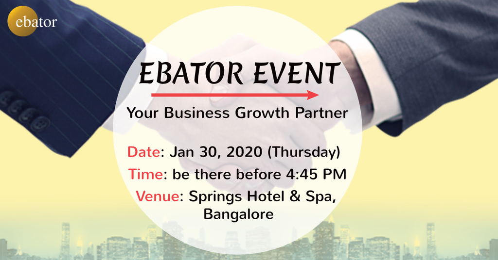 EBATOR EVENT: Your Business Growth Partner