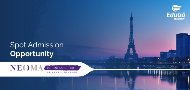 France Spot Admission For NEOMA Business