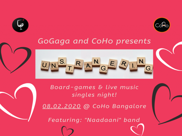 CoHo and GoGaga present: Un-stranger-ing board games and live music night
