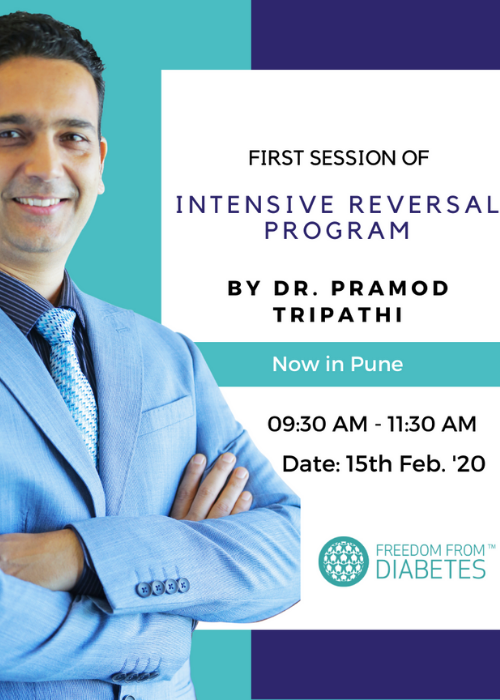 First Session of Intensive Diabetes Reversal Program by FFD!