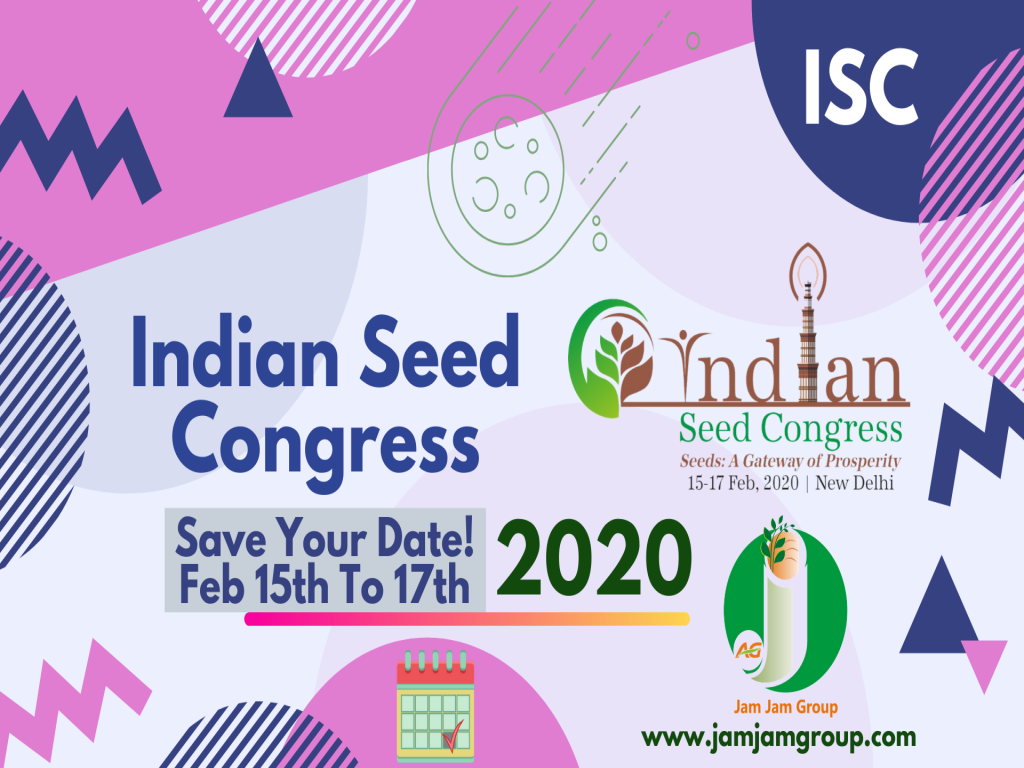 Indian Seed Congress 2020 | New Delhi | Jam Jam Group