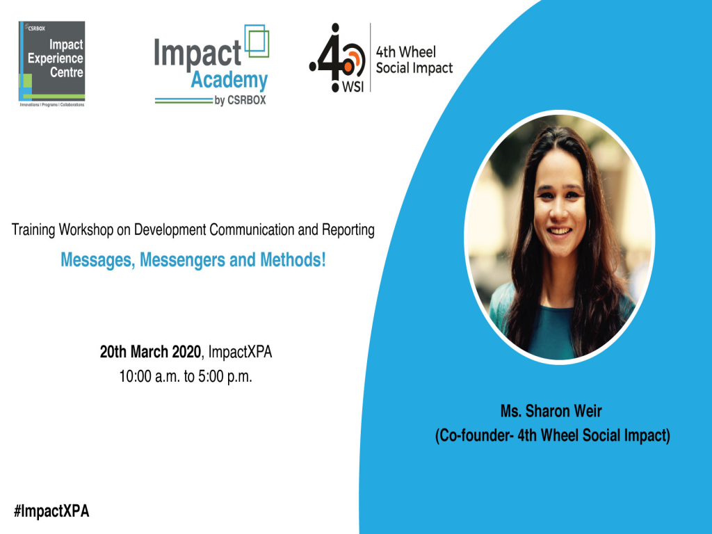 Training Workshop On Development Communication and Reporting