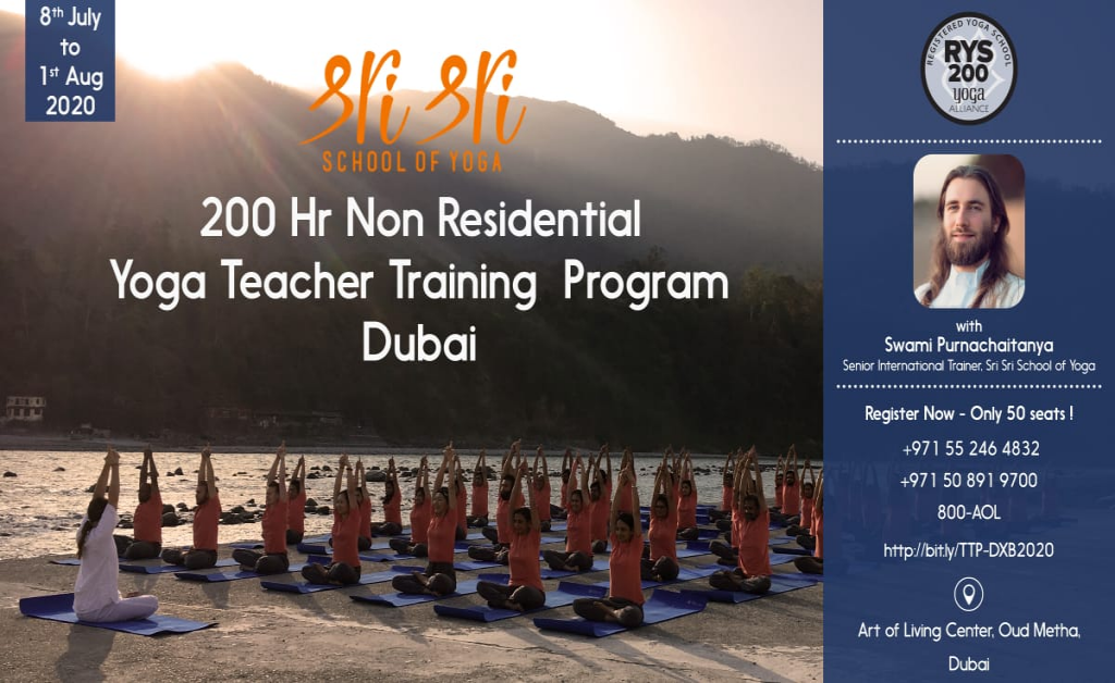 200 HRS Yoga Teacher Training Program Dubai