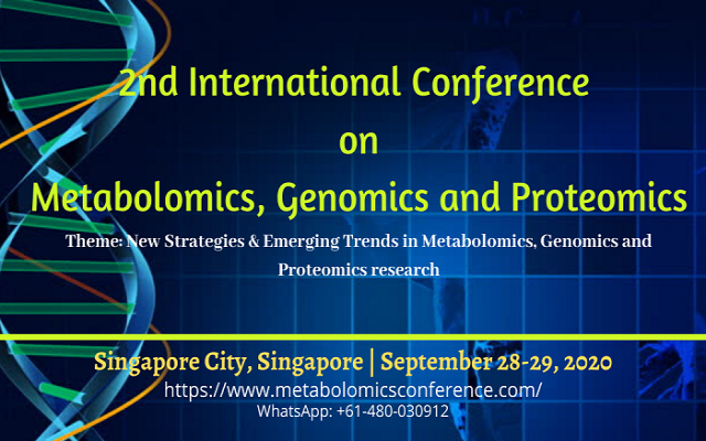 2nd International Conference on  Metabolomics, Genomics and Proteomics
