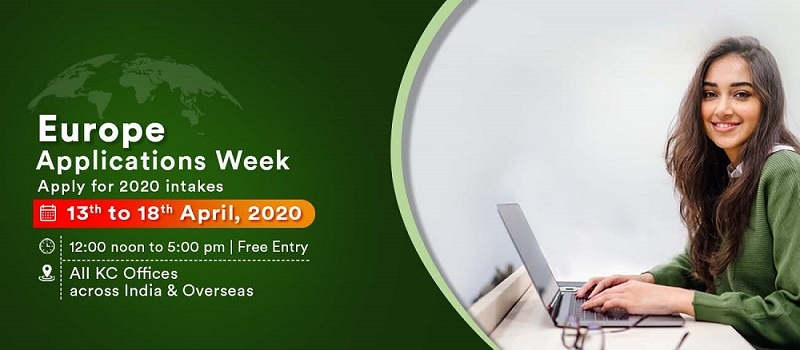Attend Europe Applications Week from 13th to 18th April 2020