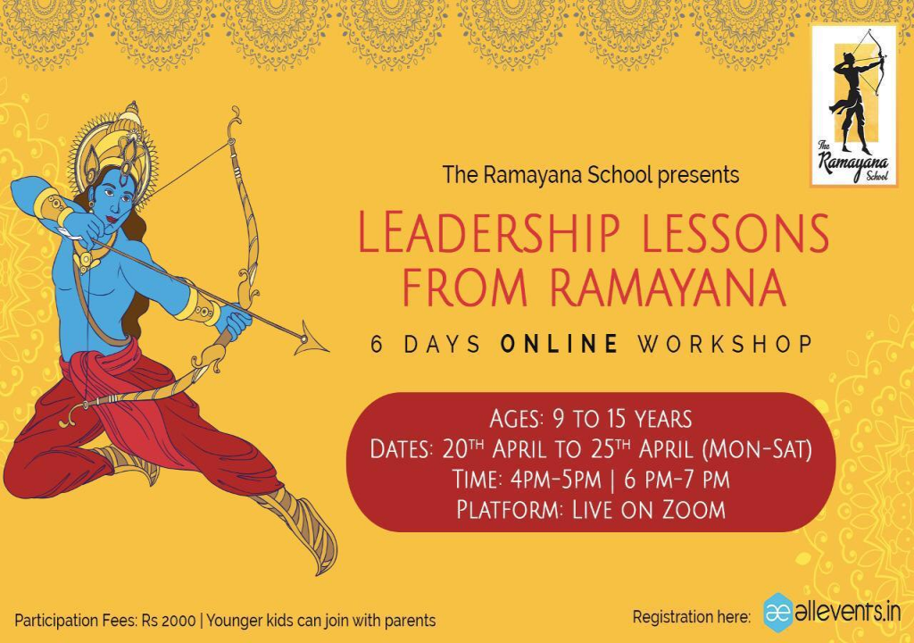 Leadership Lessons from Ramayana - 6 Days Online Workshop