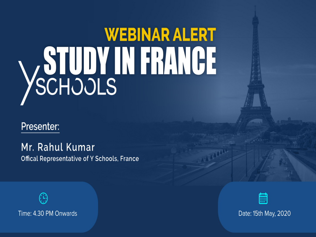 Study In France - Y Schools | Webinar