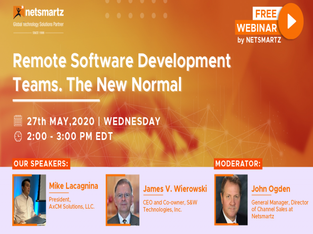 Remote Software Development Teams. The New Normal