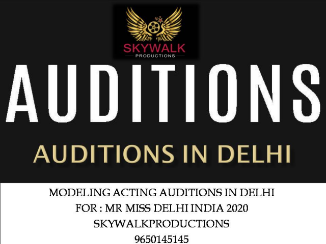 Modeling Acting Auditions for fresher's in India