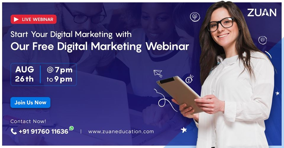 Free Digital Marketing Webinar