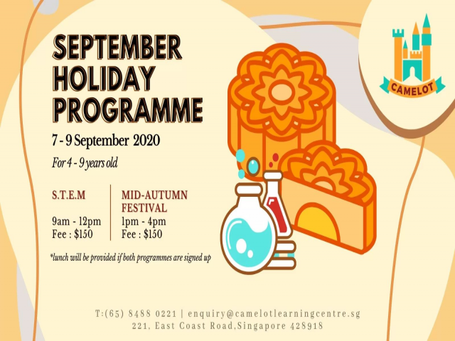 S.T.E.M & AUTUMN FESTIVAL | SEPTEMBER HOLIDAY PROGRAMME