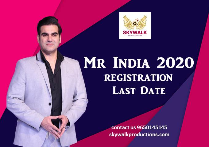 Mr India 2020 Registration Last Date