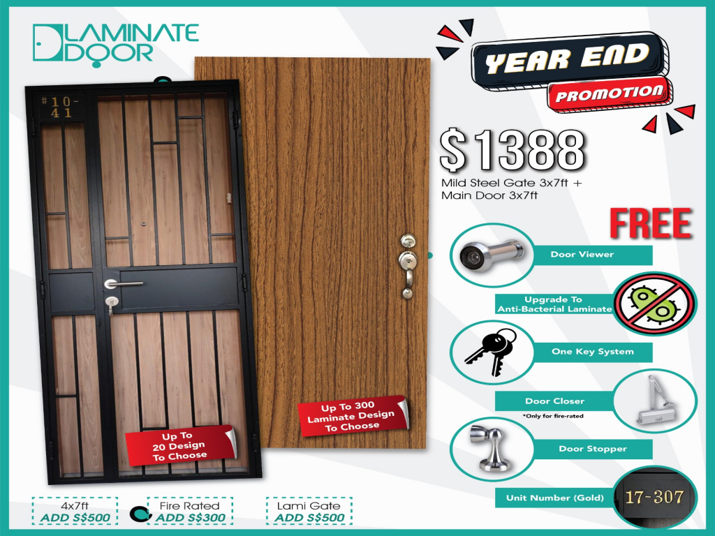 Year End Bundle Promotion 2020 for Door, Gate and Digital Locks