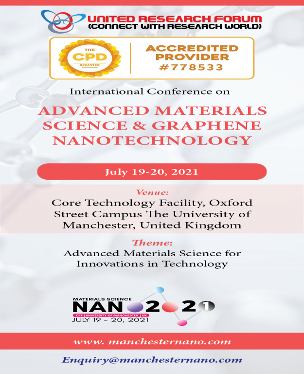 International Conference on Advanced Material Science and Nanotechnology 2021