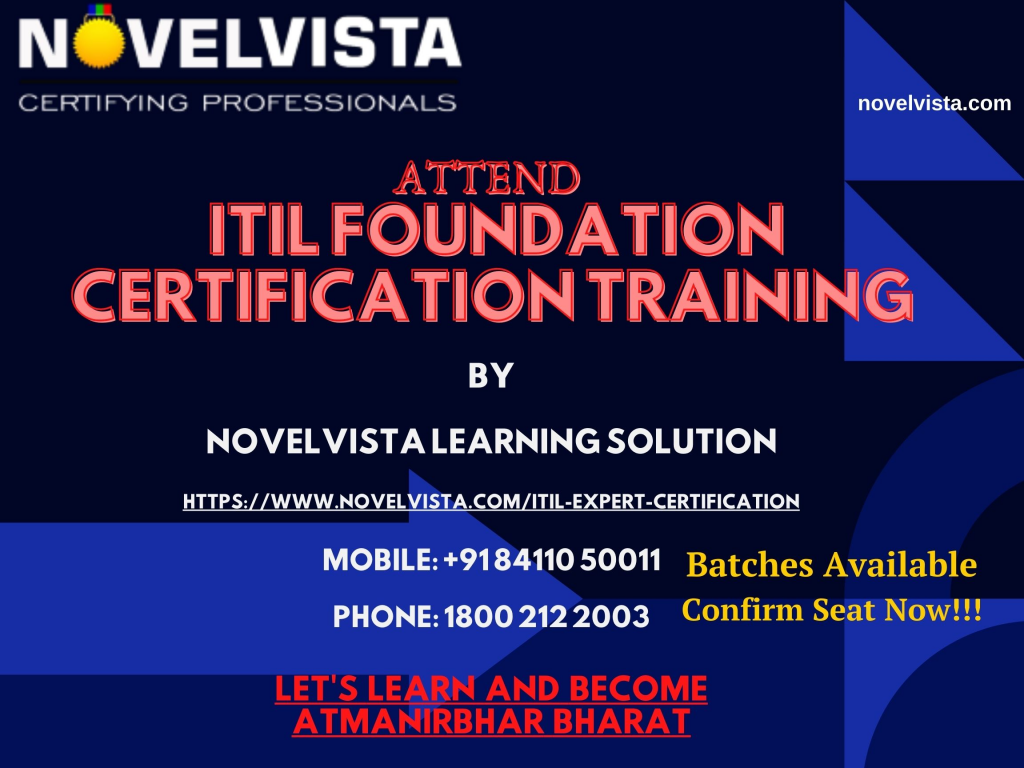 ITIL 4 Foundation Training & Certification Program