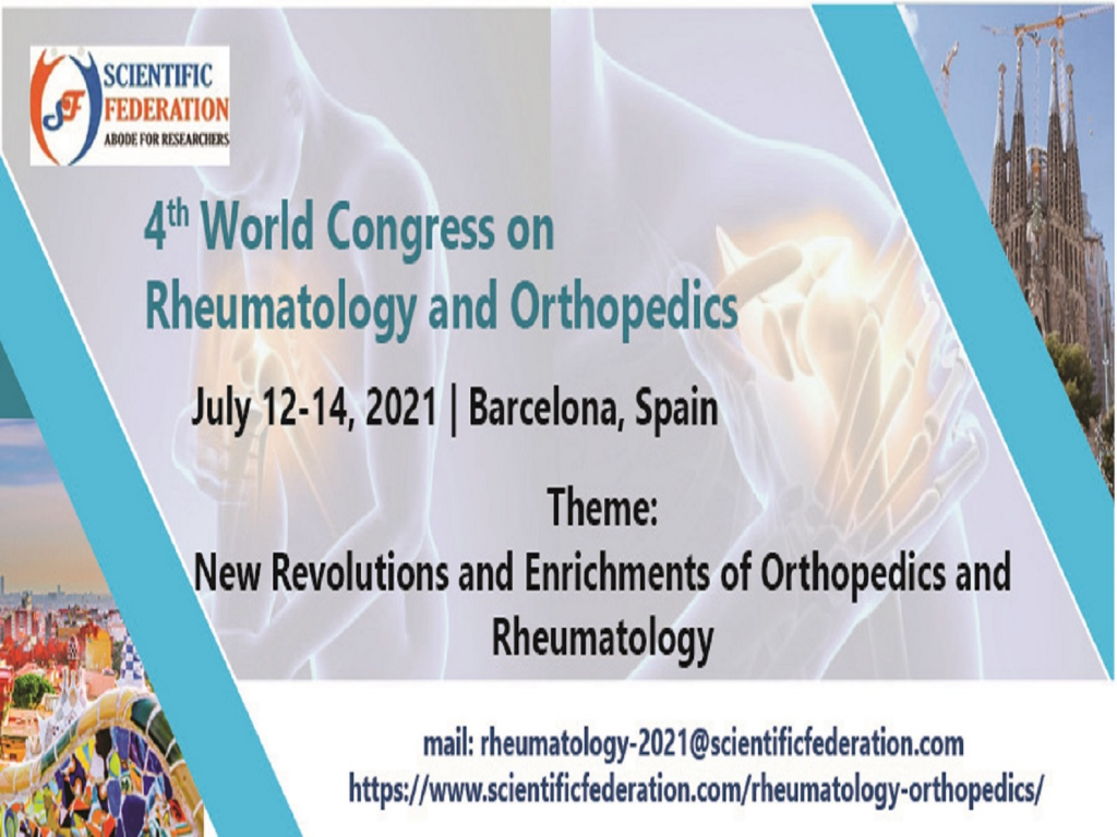 4th World Congress on Rheumatology and Orthopedics