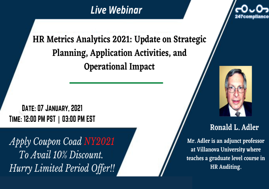 HR Metrics & Analytics 2021: Update on Strategic Planning, Application Activitie