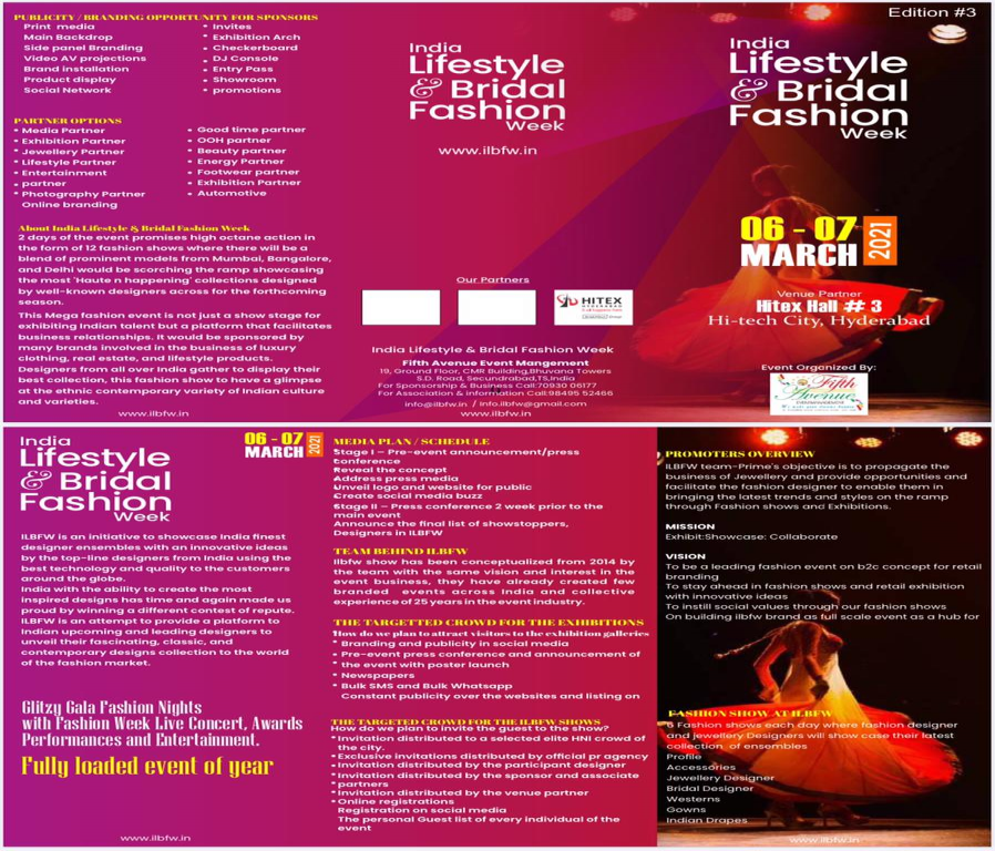 INDIA LIFE STYLE & BRIDAL FASHION SHOW WEEK