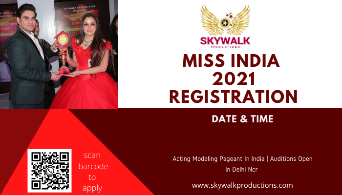 Miss India Registration 2021 | Beauty Pageant