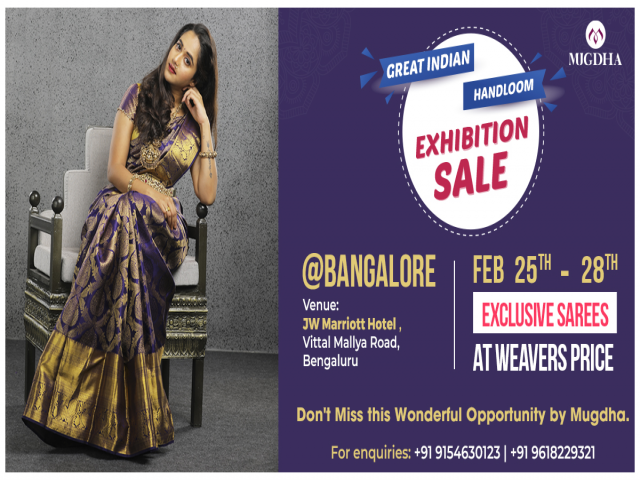 The Great Indian Handloom Exhibition Sale From Mugdha