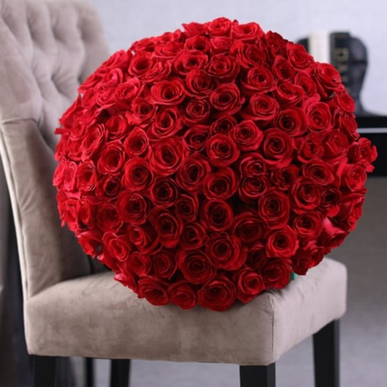 Launching Bouquet 101 Kisses