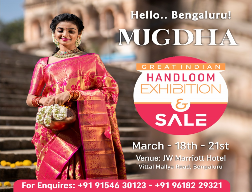 The Great Indian Handloom Exhibition Sale From Mugdha is back at Bengaluru