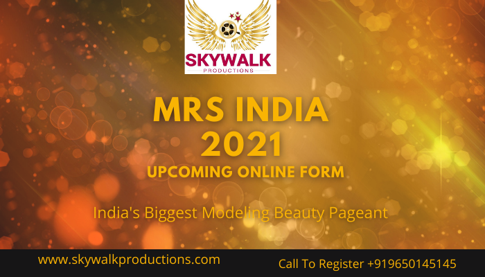 Mrs India 2021 Upcoming Online Form