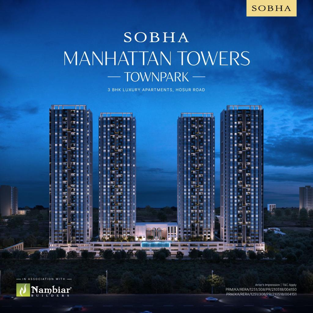 2 BHK Apartments in Sobha Manhattan Bangalore