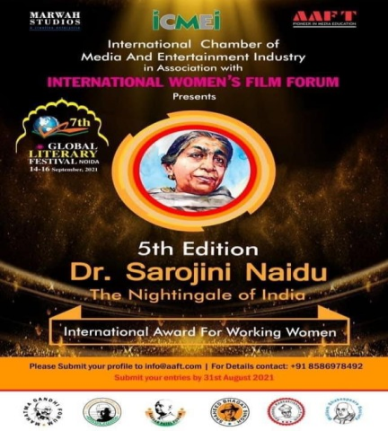 5th Sarojni Naidu International Award for Working Women