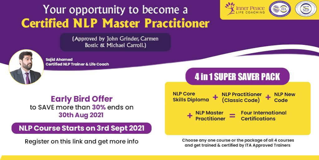 Become an Internationally Certified NLP Practitioner