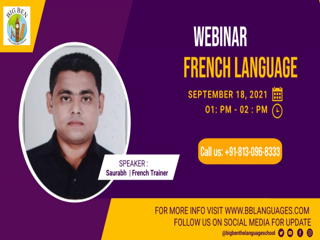 French Language Webinar
