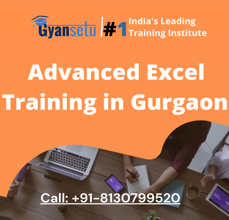 Advanced Excel Courses in Gurgaon