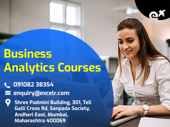 Business Analytics courses, Oct 4
