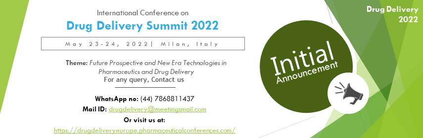 16th World Drug Delivery Summit 2022