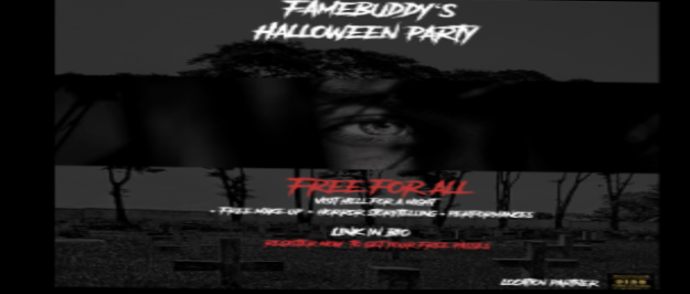 Famebuddy's Halloween Party