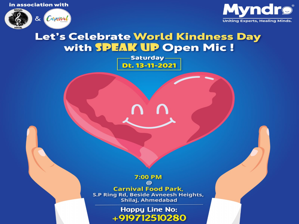 Open Mic on World Kindness Day 2021 at Carnival Food Park