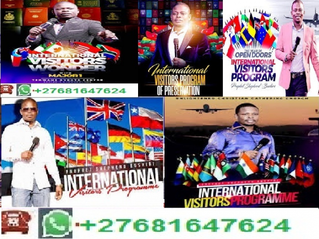 REGISTER FOR ONE ON ONE WITH PROPHET BUSHIRI  ONLINE INTERNATIONAL VISITORS PROG