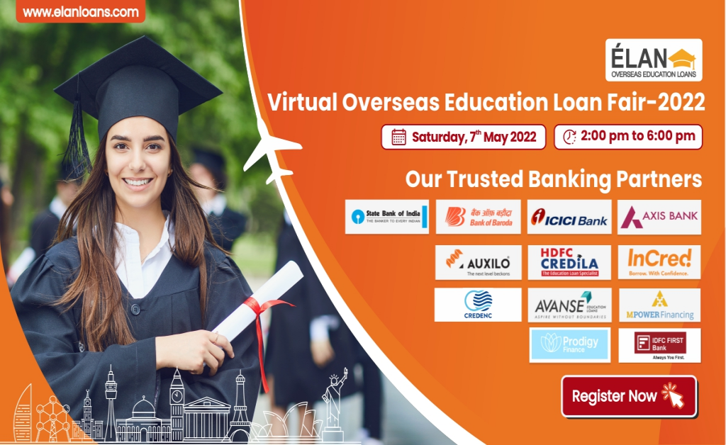 ELAN's Virtual Overseas Education Loan Fair May 2022