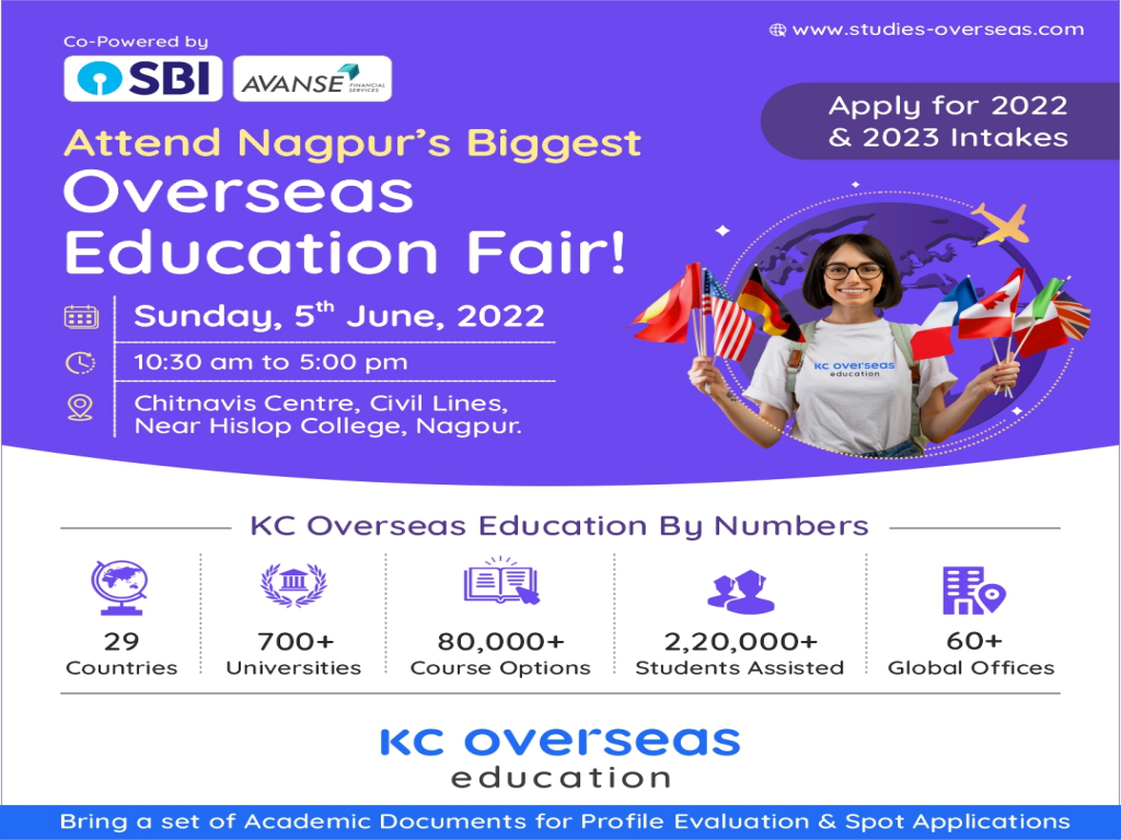Attend Biggest Overseas Education Fair in Nagpur