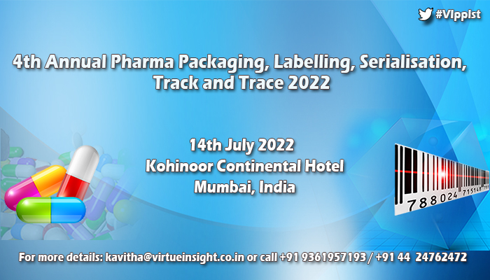 4th Annual Pharma Packaging, Labelling, Serialization, Track & Trace 2022