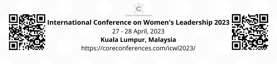 International Conference on Women's Leadership 2023