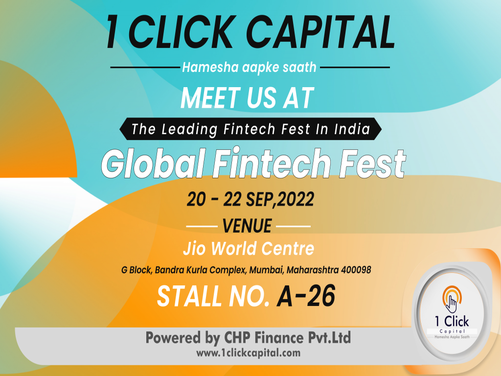 1 Click Capital is going to Attend the Global Fintech Fest this September