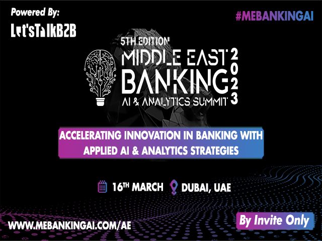 5TH MIDDLE EAST BANKING AI AND ANALYTICS SUMMIT 2023