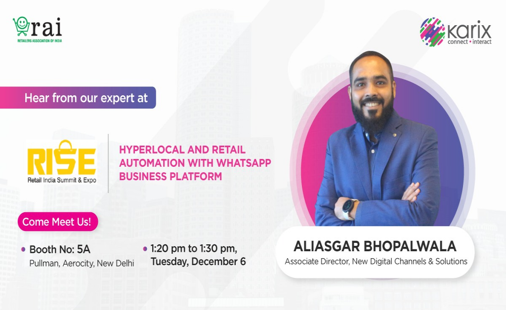 New Digital Channels & Solutions at the Retail India Summit & Expo (RISE) 2022