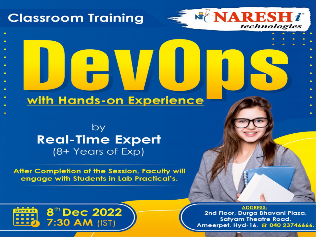Attend Free Demo On DevOps by Real-time Expert - NareshIT
