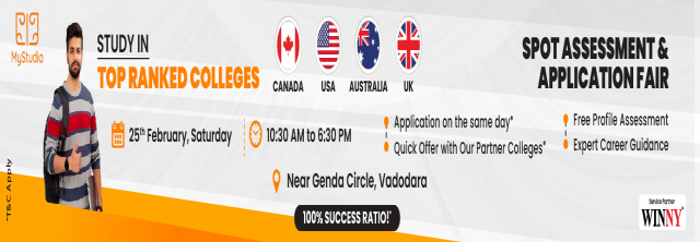 Study Abroad Seminar on February 25, 2023 at Vadodara
