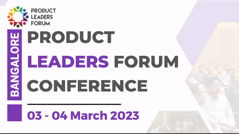 Product Leaders Conference 2023 Bangalore