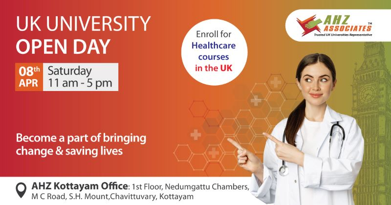 UK University Healthcare Open Day | AHZ Associates Kottayam